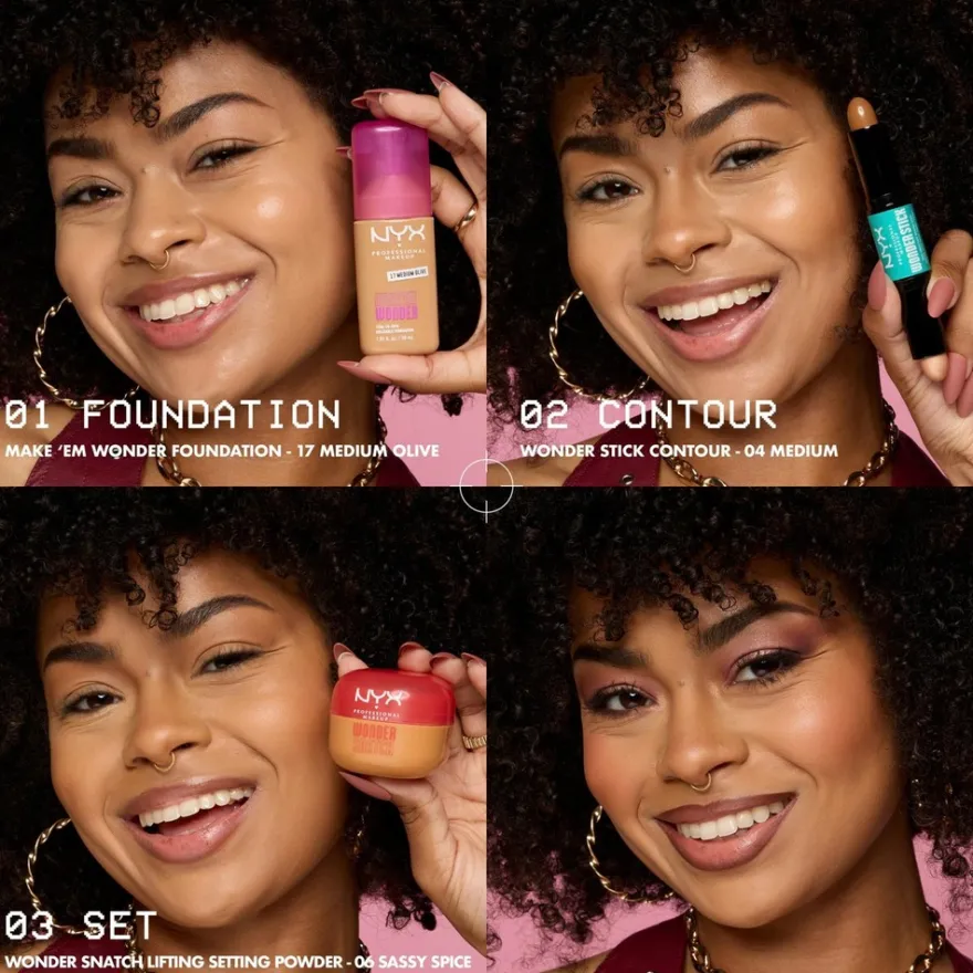 NYX Professional Makeup Make Em Wonder -meikkivoide 30 ml