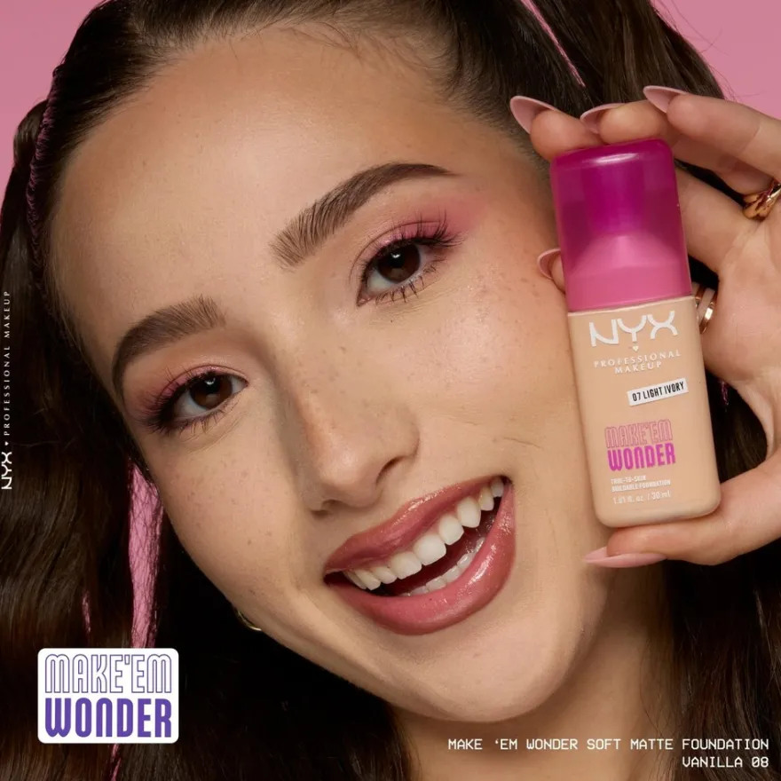 NYX Professional Makeup Make Em Wonder -meikkivoide 30 ml