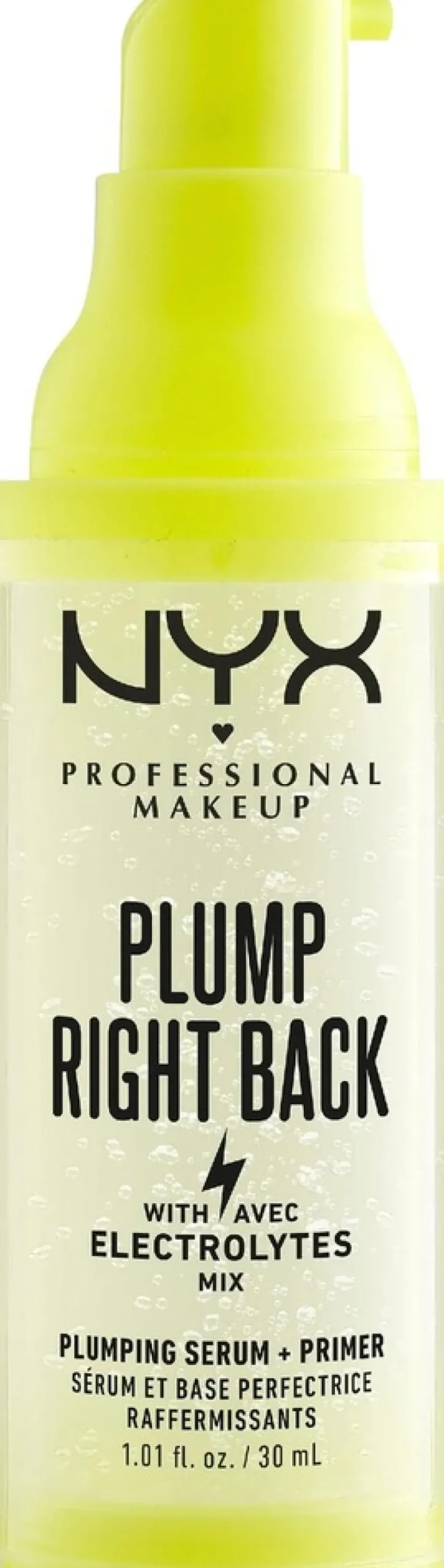 NYX Professional Makeup Plump Right Back Primer + Serum meikinpohjustusvoide 30 ml