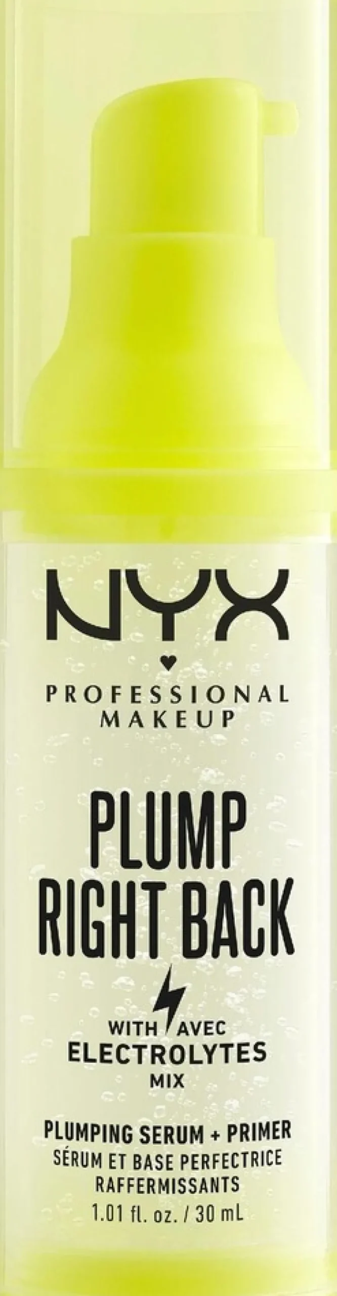 NYX Professional Makeup Plump Right Back Primer + Serum meikinpohjustusvoide 30 ml