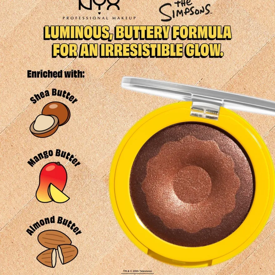 NYX Professional Makeup Simpsons Donut Highlighter korostusväri 7 g