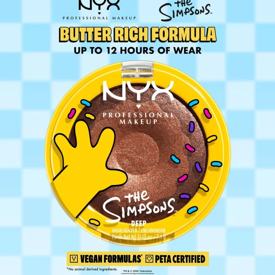 NYX Professional Makeup Simpsons Donut Highlighter korostusväri 7 g