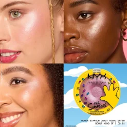 NYX Professional Makeup Simpsons Donut Highlighter korostusväri 7 g