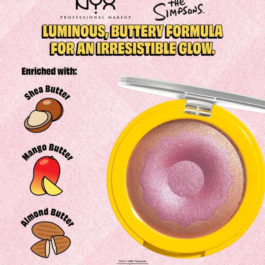 NYX Professional Makeup Simpsons Donut Highlighter korostusväri 7 g