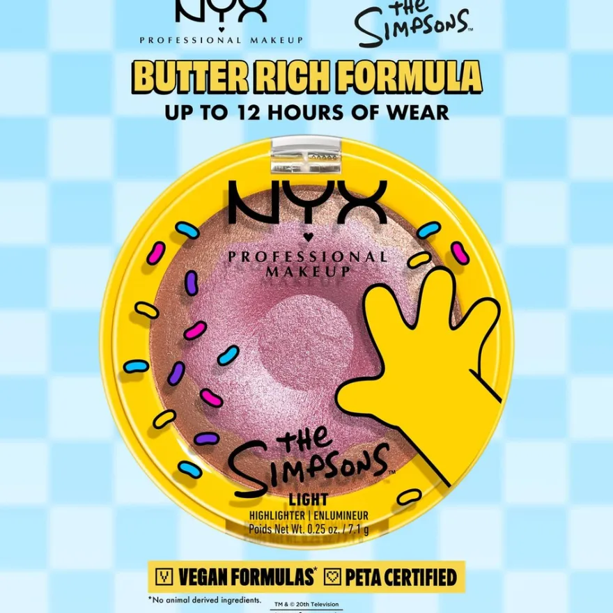 NYX Professional Makeup Simpsons Donut Highlighter korostusväri 7 g