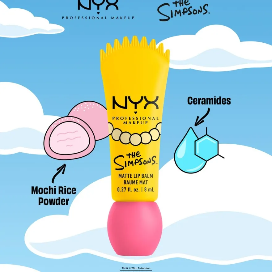 NYX Professional Makeup Simpsons Smushy Matte Lip Balm huulipuna 8 ml