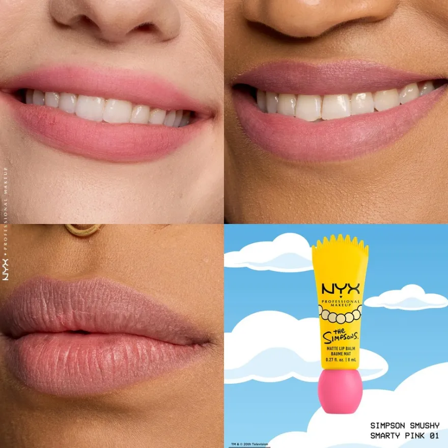 NYX Professional Makeup Simpsons Smushy Matte Lip Balm huulipuna 8 ml