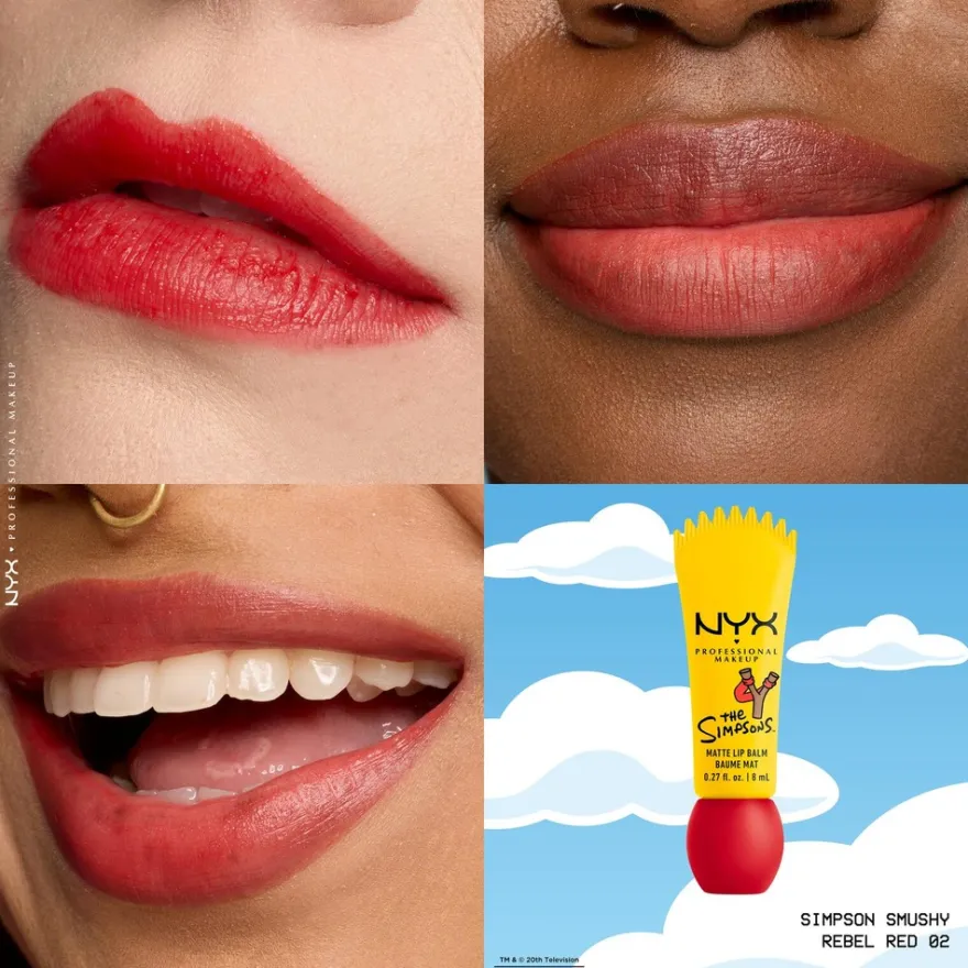 NYX Professional Makeup Simpsons Smushy Matte Lip Balm huulipuna 8 ml