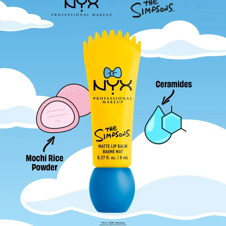 NYX Professional Makeup Simpsons Smushy Matte Lip Balm huulipuna 8 ml