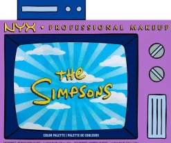 NYX Professional Makeup Simpsons Mania Eyeshadow Palette luomiväripaletti