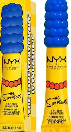 NYX Professional Makeup Simpsons Marges Mega Glue Trasnparent kulmageeli 7 ml
