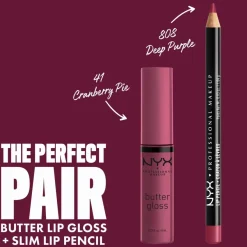 NYX Professional Makeup Slim Lip Pencil huultenrajauskynä 1 g