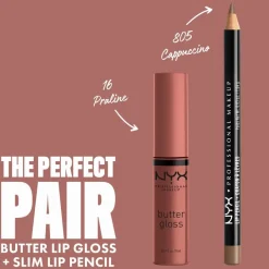 NYX Professional Makeup Slim Lip Pencil huultenrajauskynä 1 g