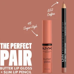 NYX Professional Makeup Slim Lip Pencil huultenrajauskynä 1 g