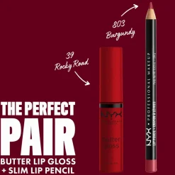NYX Professional Makeup Slim Lip Pencil huultenrajauskynä 1 g