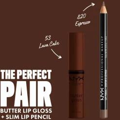 NYX Professional Makeup Slim Lip Pencil huultenrajauskynä 1 g