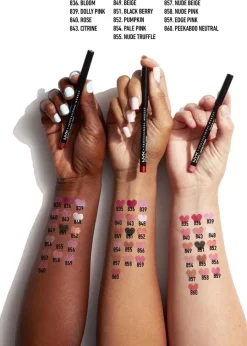 NYX Professional Makeup Slim Lip Pencil huultenrajauskynä 1 g