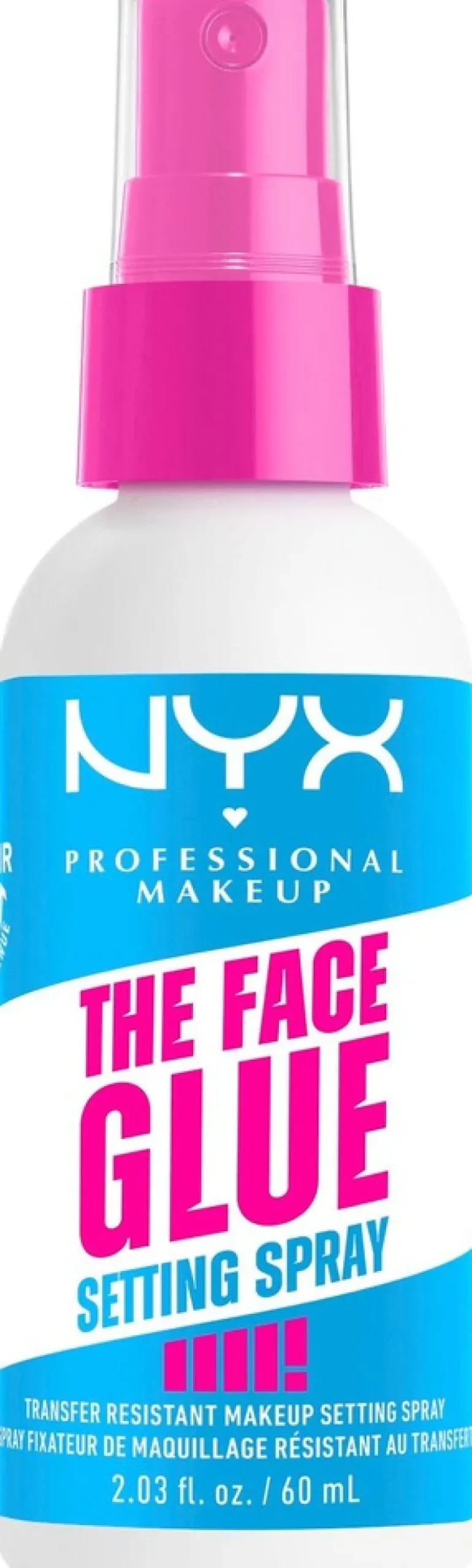 NYX Professional Makeup The Face Glue Setting Spray meikinkiinnityssuihke 60 ml