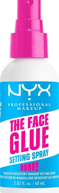 NYX Professional Makeup The Face Glue Setting Spray meikinkiinnityssuihke 60 ml