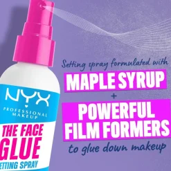 NYX Professional Makeup The Face Glue Setting Spray meikinkiinnityssuihke 60 ml