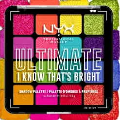NYX Professional Makeup Ultimate Shadow Palette -luomiväripaletti 04W I Know That's Bright 13,28 g