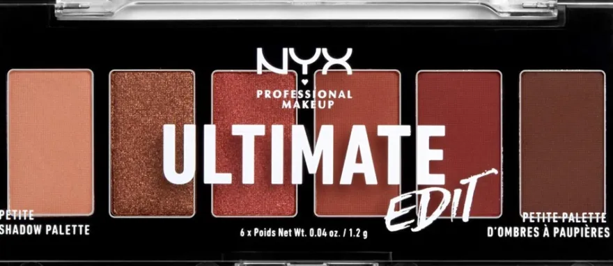NYX Professional Makeup Ultimate Edit Petite Shadow Palette meikkipaletti 7,2 g