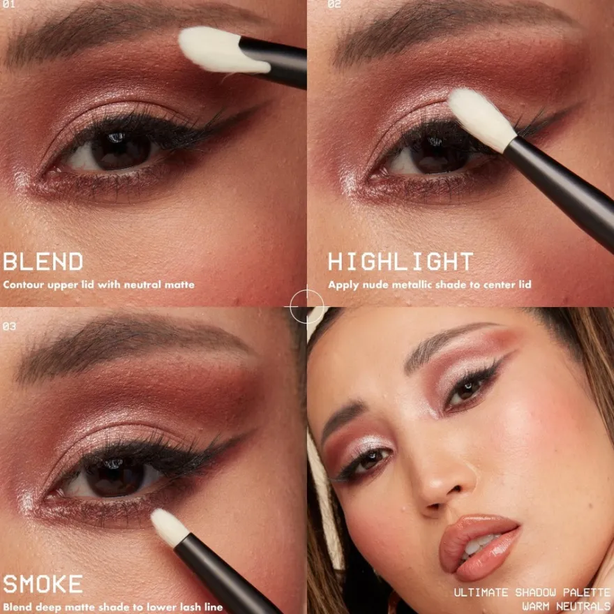 NYX Professional Makeup Ultimate Shadow Palette -luomiväripaletti 05W Warm Neutrals 13,28 g