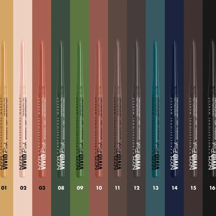 NYX Professional Makeup Vivid Rich Mechanical Liner silmänrajauskynä 0,28 g