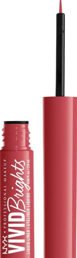 NYX Professional Makeup Vivid Bright Liquid Liner silmänrajauskynä 2 ml