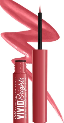 NYX Professional Makeup Vivid Bright Liquid Liner silmänrajauskynä 2 ml