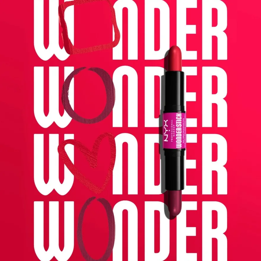 NYX Professional Makeup Wonder Stick Dual-Ended Cream Blush Stick poskipuna 4 g