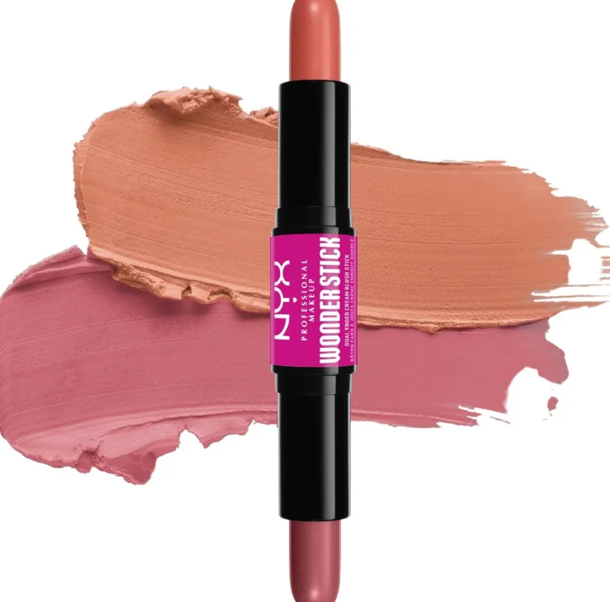 NYX Professional Makeup Wonder Stick Dual-Ended Cream Blush Stick poskipuna 4 g