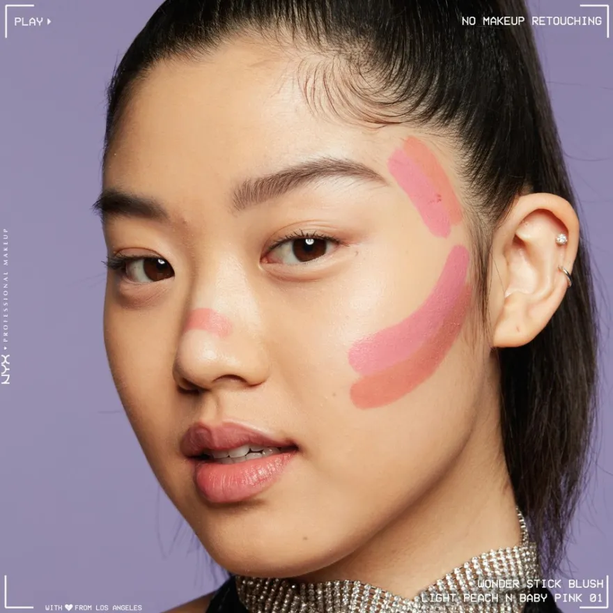 NYX Professional Makeup Wonder Stick Dual-Ended Cream Blush Stick poskipuna 4 g