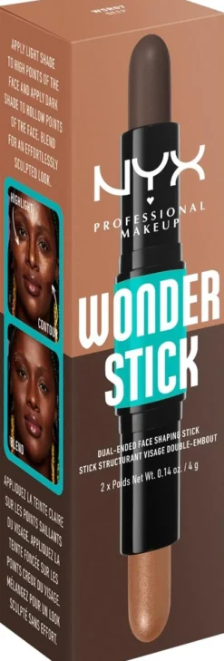 NYX Professional Makeup Wonder Stick Dual-Ended Face Shaping Stick korostuskynä 4 g