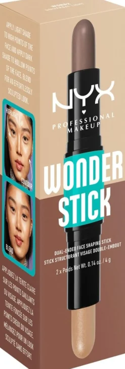 NYX Professional Makeup Wonder Stick Dual-Ended Face Shaping Stick korostuskynä 4 g