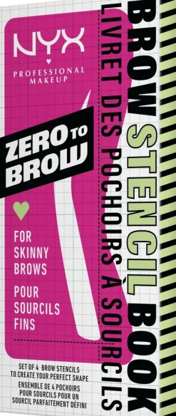 NYX Professional Makeup Zero To Brow -kulmasapluuna 01 For Skinny Brows