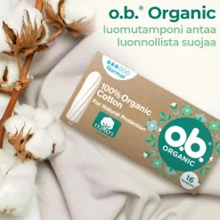 o.b.® Organic Normal 16 kpl