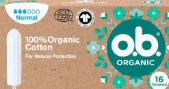 o.b.® Organic Normal 16 kpl