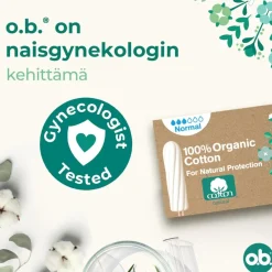 o.b.® Organic Normal 16 kpl