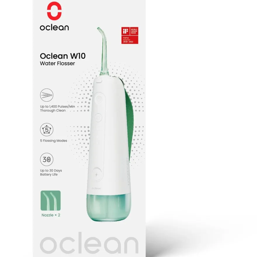 Oclean W10 -hammasvälisuihku, Vihreä
