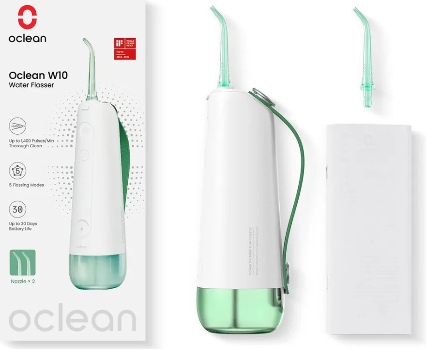 Oclean W10 -hammasvälisuihku, Vihreä