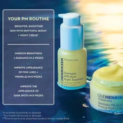 OleHenriksen Transform Dewtopia 5% Night Cream yövoide 50 ml