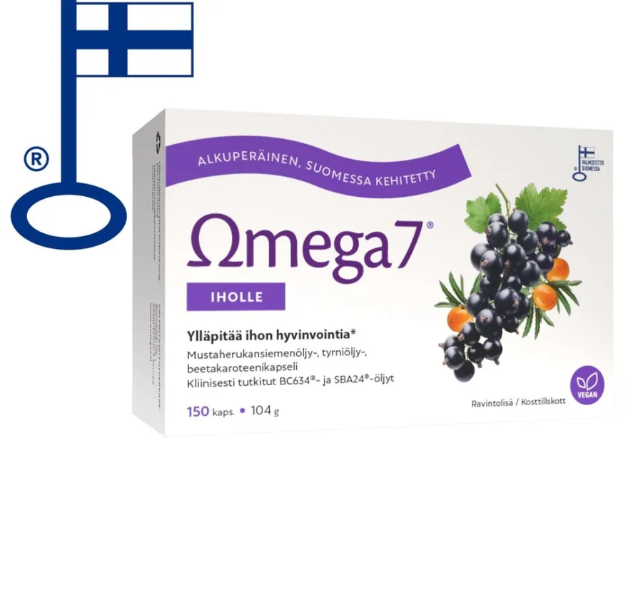 Omega7 BC634® + SBA24® Iholle 150 kaps