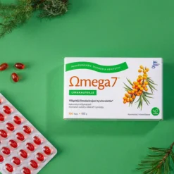 Omega7 SBA24® Kaksoistyrniöljy Limakalvoille 150 kaps