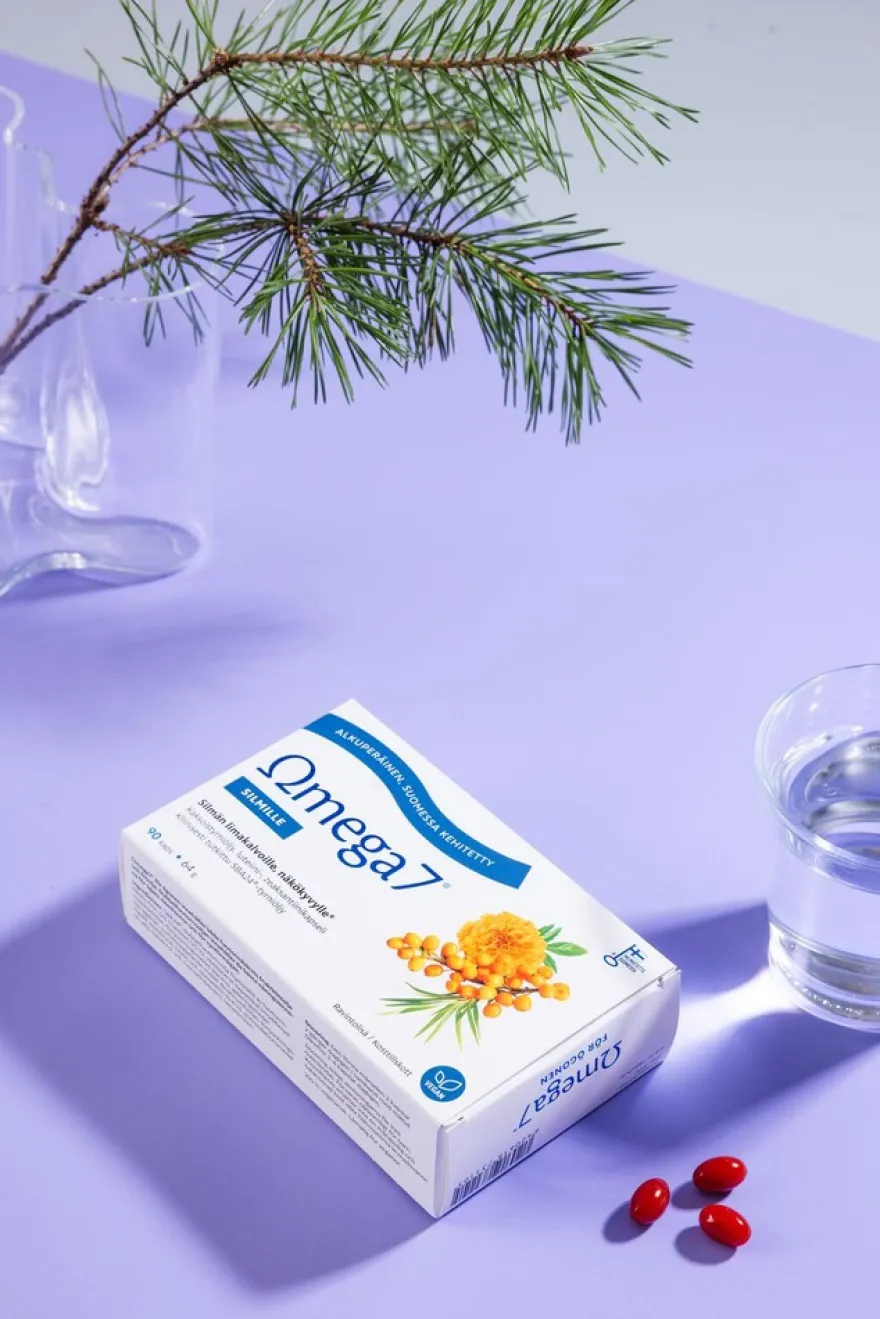 Omega7 SBA24® + luteiini silmille 90 kaps