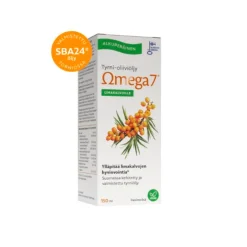 Omega7 SBA24® Tyrni-oliiviöljy Limakalvoille 150 ml