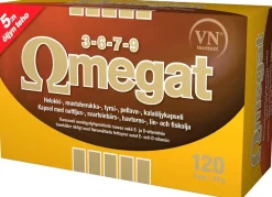 Omegat 3-6-7-9 120 kaps Via Naturale