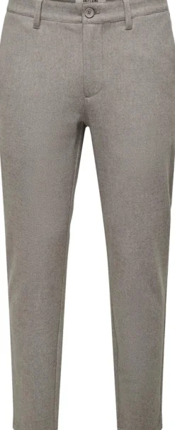 Only & Sons Onsmark slim brushed housut