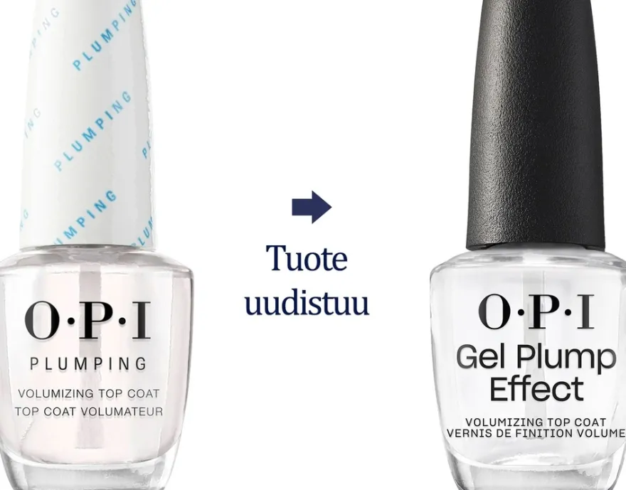 OPI Gel Plump Effect Top Coat päällyslakka 15 ml