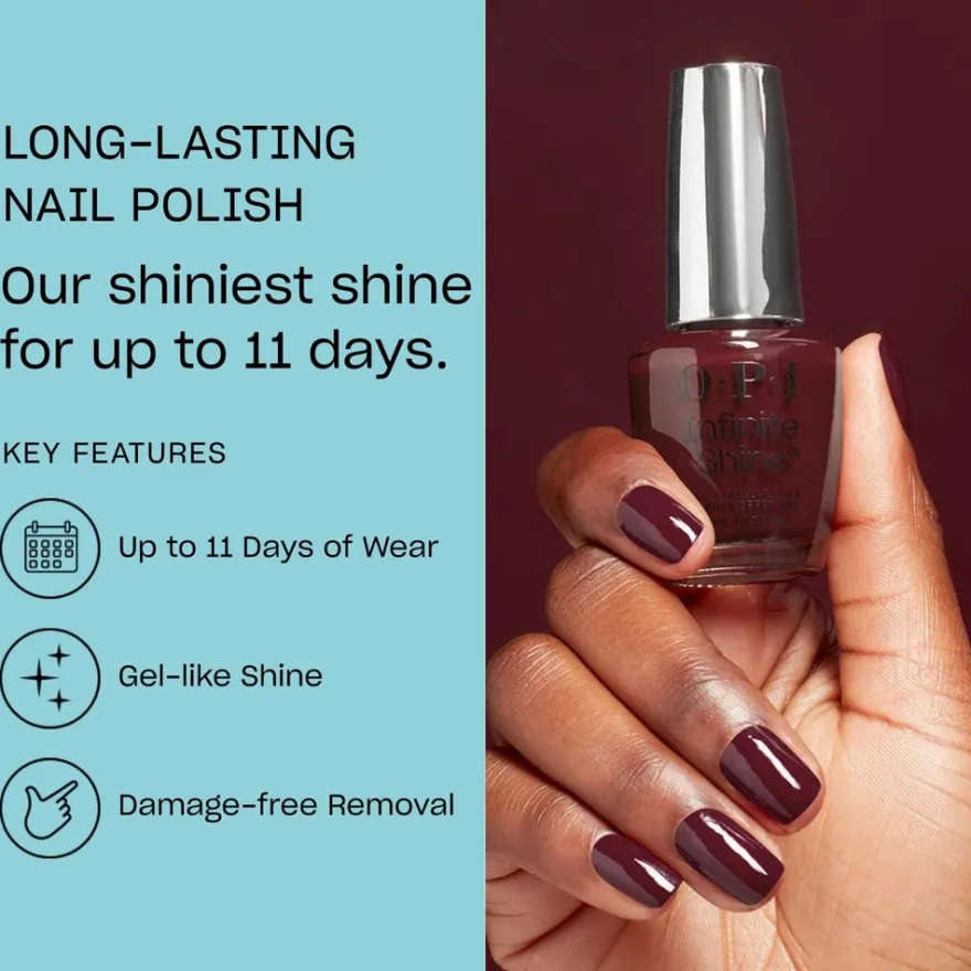 OPI Infinite Shine Long Lasting Nail Polish Raisin the Bar 15 ml